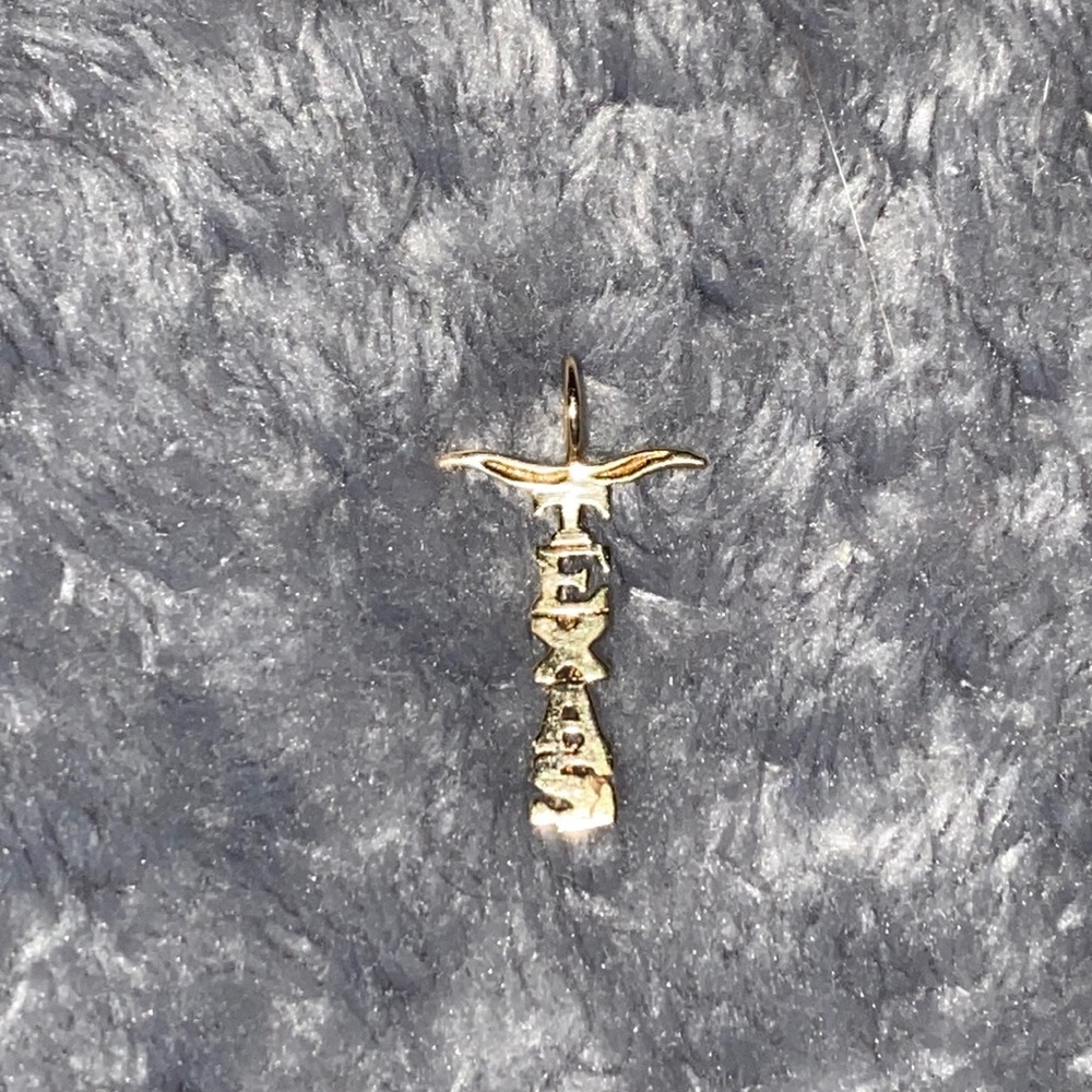 14k UT Longhorns Pendant